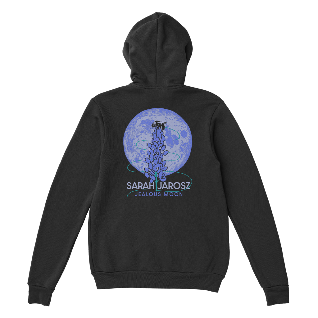 Black Jealous Moon Pullover Hoodie