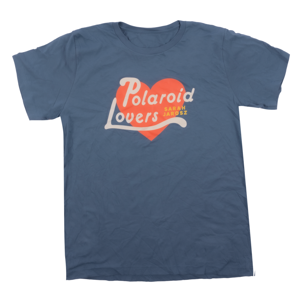 Blue Polaroid Heart Tee